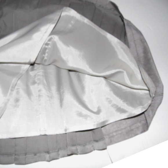 KAPALUA Grey Pleated Skirt sz 6 - Picture 7 of 7